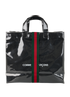 x Comme Des Garcons Tote, £350, Handbags, Black, Cotton/Nylon, Front view